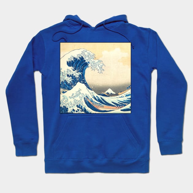 The Big Great Wave Off Hokusai Japanese Katsushika Kanagawa Hoodie by CONCEPTDVS